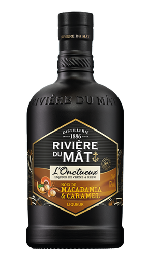 [R-1707.6] Rivière Du Mat L'Onctueux Macadamia & Caramel 70cl 17° (R) x6