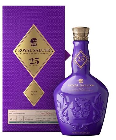 [WB-2384.6] Chivas Regal Royal Salute 25 Years Small Batch Collection Heinemann Exclusive Edition 70cl 40° (R) GBX x6