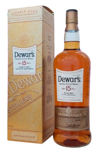 [WB-2427.6] Dewar's 15 Years Double Aged 100cl 40° + GBX (R) GBX x6