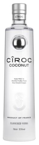 [V-325.6] Ciroc Coconut 70cl 37.5° (New Bottle) (R) x6