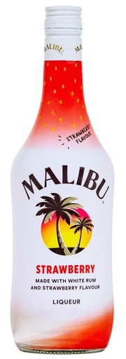 [L-921.6] Malibu Strawberry 70cl 18° (R) x6