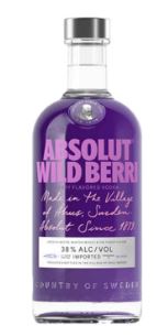 [V-343.6] Absolut Wild Berries 70cl 38° (R) x6