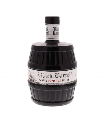 [R4.6] A.H. Riise Black Barrel Navy Spiced 70cl 40º (R) x6