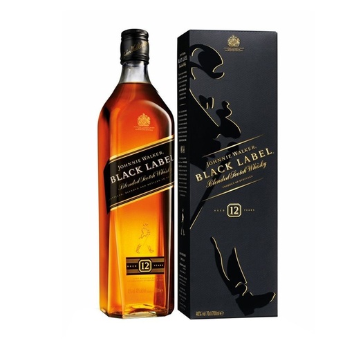 [WB707.12] Johnnie Walker Black 70cl 40º (NR) x12