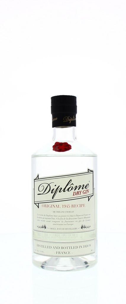 Diplôme Dry Gin 70cl 44º (R) x6