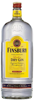 Finsbury Dry Gin 100cl 37,5º (R) x6