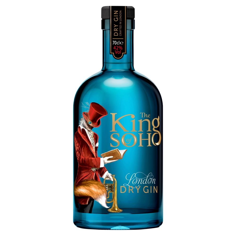 The King Of Soho London Dry Gin 70cl 42º (R) x6