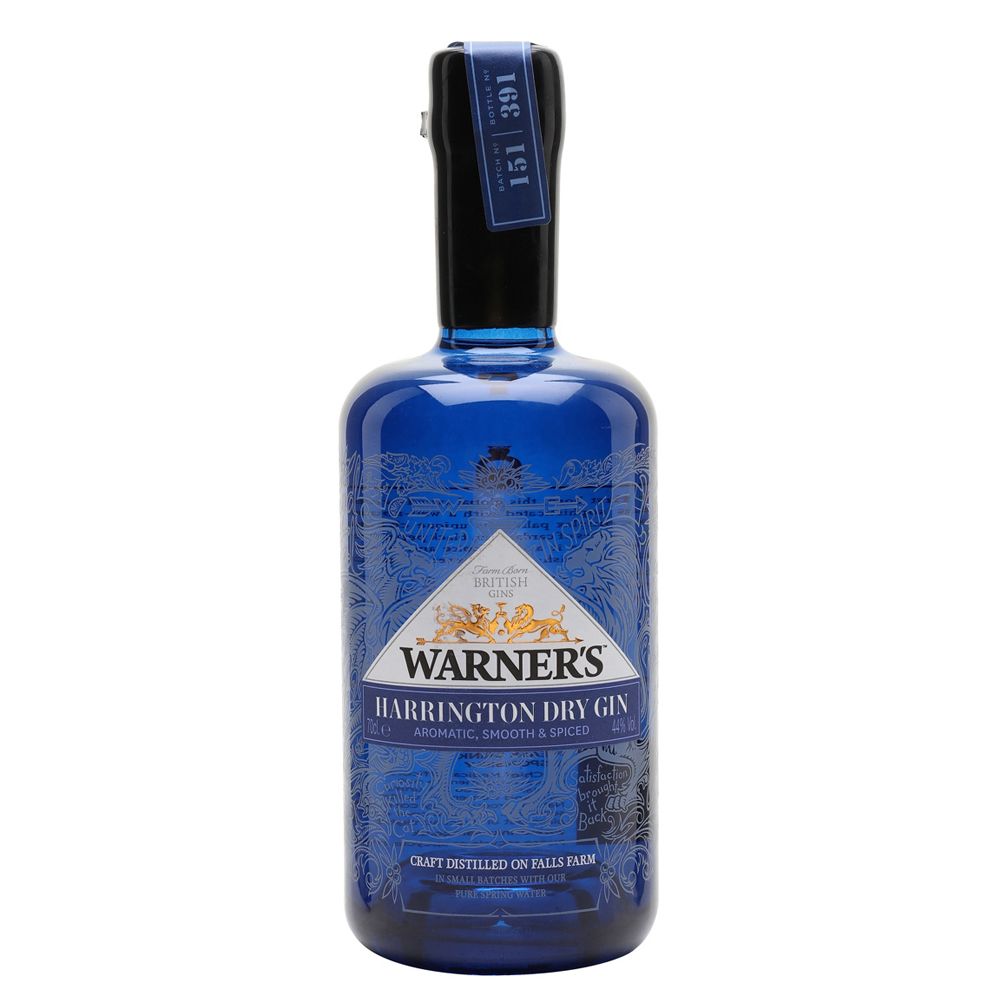Warner Edward´s Harrington Gin 70cl 44º (R) x6