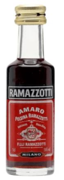 Ramazzotti Amaro 3cl 30º (R) x25