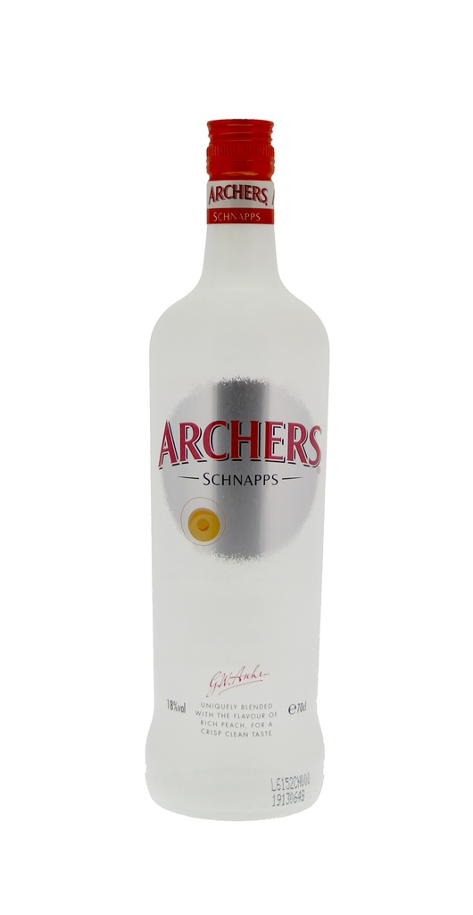 Archers Peach Schnapps 70cl 18º (R) x6