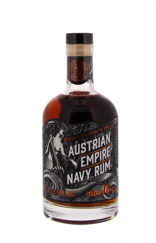 Austrian Empire Navy Rum Solera 18 YO 70cl 40º (R) GBX x6