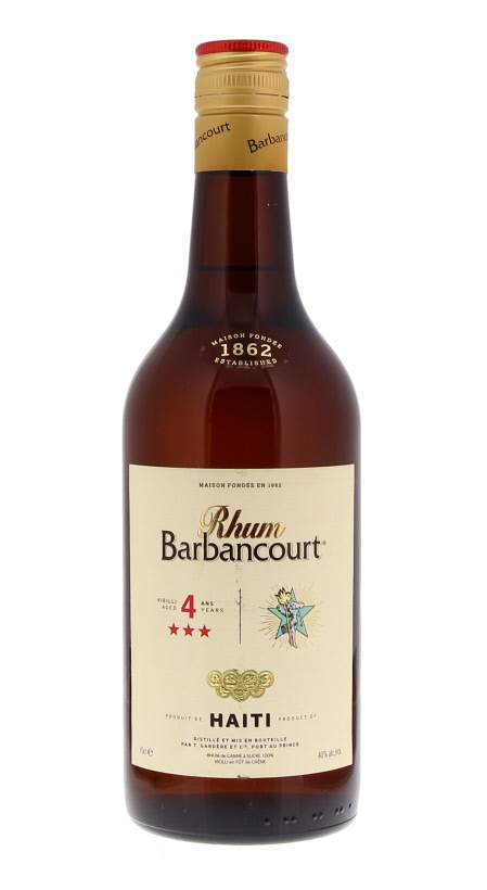 Barbancourt 4 YO 70cl 40º (R) x6