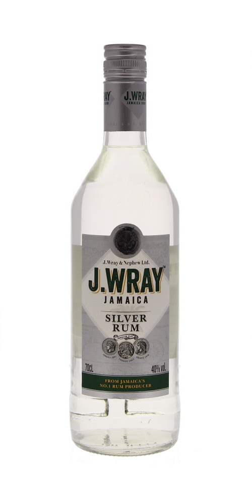 J. Wray Silver Rum 70cl 40º (R) x6