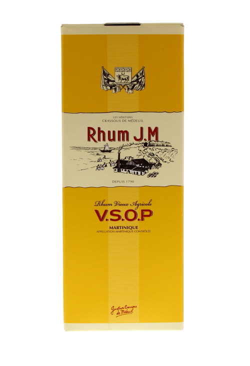 J.M Rhum Vieux Agricole VSOP 70cl 43º (R) GBX x6