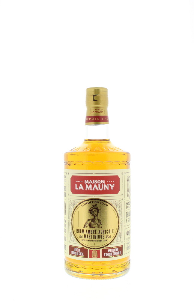 La Mauny Rhum Ambre Agricole 70cl 40º (R) x6