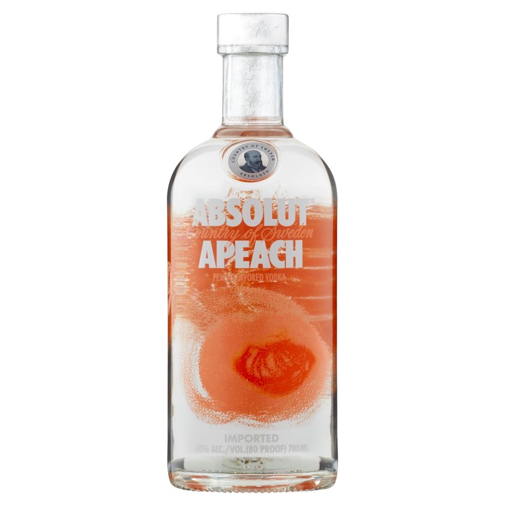 Absolut Apeach 70cl 40º (R) x6