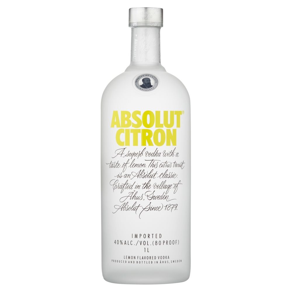 Absolut Citron 100cl 40º (R) x12