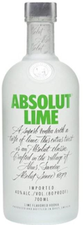 Absolut Lime 70cl 40º (R) x6