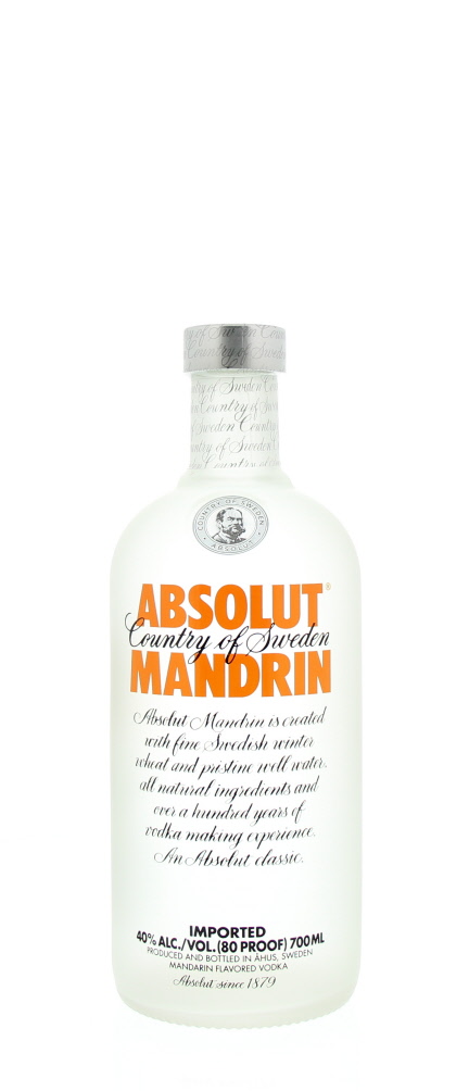 Absolut Mandrine 70cl 40º (R) x6