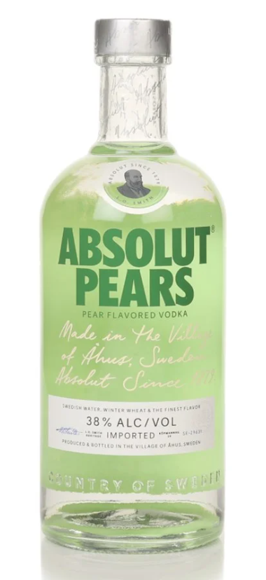 Absolut Pears 70cl 38º (R) x6