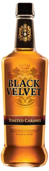Black Velvet Toasted Caramel 100cl 35º (R) x12