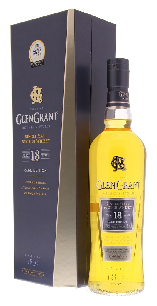 Glen Grant 18 YO 70cl 43º (R) GBX x6