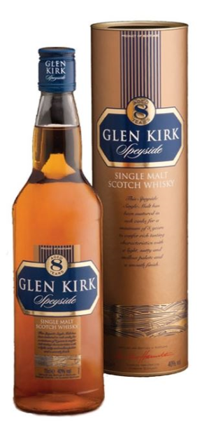 Glen Kirk 8 YO 70cl 40º (R) GBX x6