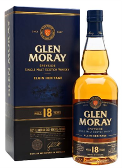 Glen Moray Heritage 18 YO 70cl 47,2º (R) GBX x6