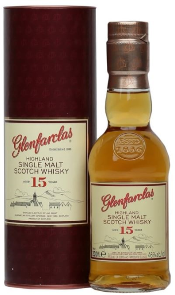 Glenfarclas 15 YO 20cl 46º (R) x6