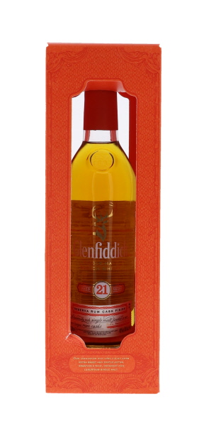 Glenfiddich 21 YO Reserva Rum Cask Finish 20cl 40º (R) GBX x12