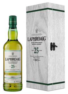 Laphroaig 25 YO 70cl 49,8º (R) x6