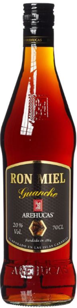 Arehucas Guanche Ron Miel 70cl 20º (R) x6