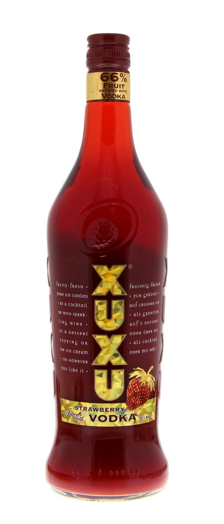 Xuxu Strawberry Vodka 70cl 15º (R) x6