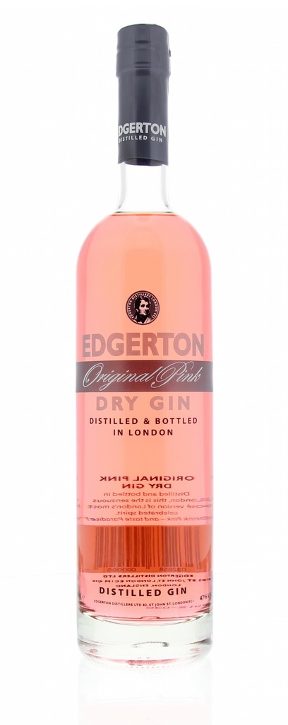 Edgerton Original Pink Dry Gin 70cl 47º (R) x6