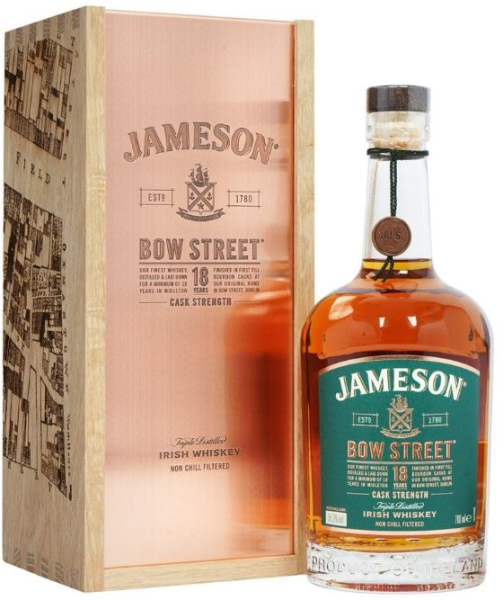 Jameson 18 YO Bow Street Limited Edition 70cl 55,1º (R) GBX x3