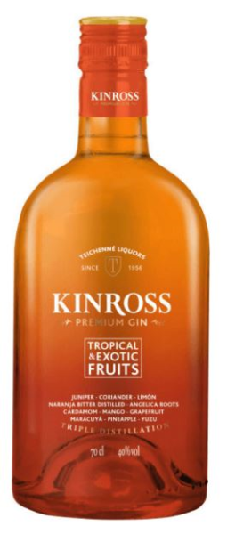 Kinross Tropical & Exotic Fruits Gin 70cl 40º (R) x6