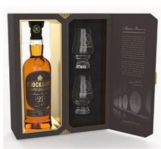 Knockando 21 YO Master Reserve + 2 Glasses 70cl 43º (R) x2