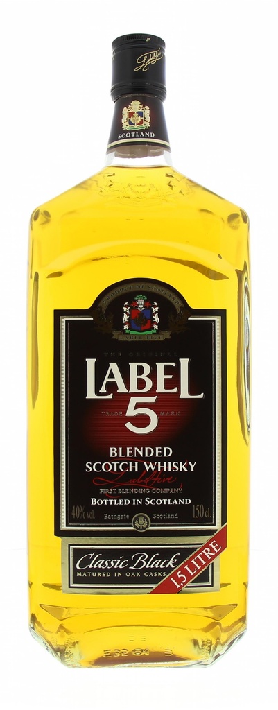 Label 5 150cl 40º (R) x6