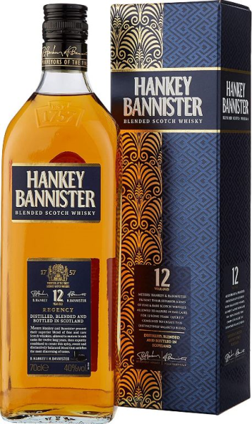 Hankey Bannister 12 Years 70cl 40º (R) x6