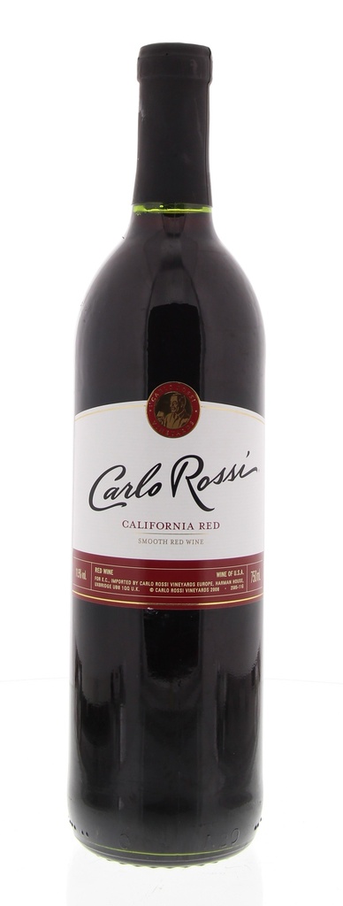 Carlo ROSSI California Red 75cl 11,5°  (R) x12