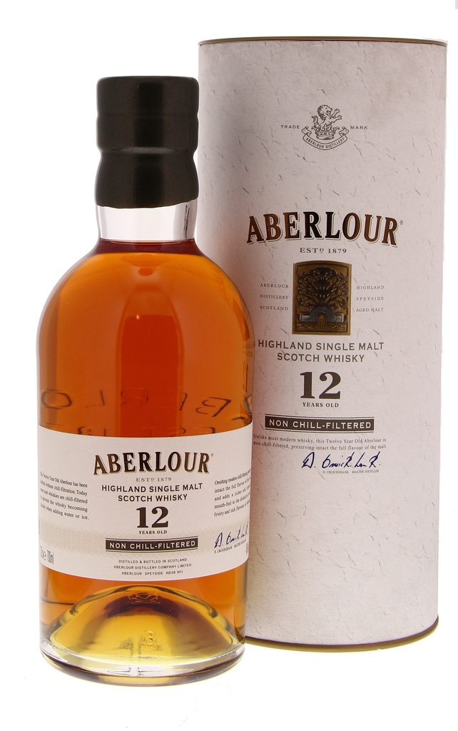 Aberlour 12 Years Non Chill-Filtered 70cl 48° (R) GBX x6