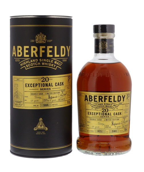 Aberfeldy 20 YO double Cask (Cask N°118) 70cl 54° (R) GBX x6