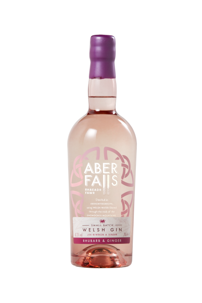 Aber Falls Welsh Rhubarb & Ginger 70cl 41,3° + UKDS (R) x6