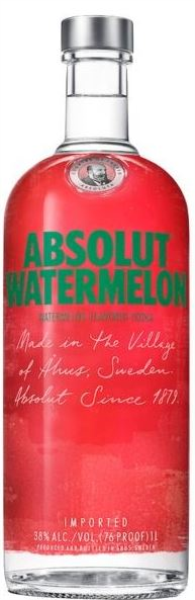 Absolut Watermelon 100cl 38° (R) x12