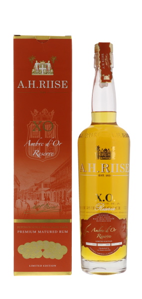 A.H. Riise XO Reserve Ambre d'Or 70cl 42° (R) GBX x6