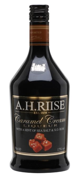 A.H. Riise XO Caramel Rum & Sea Salt Liqueur 70cl 17° (R) x6