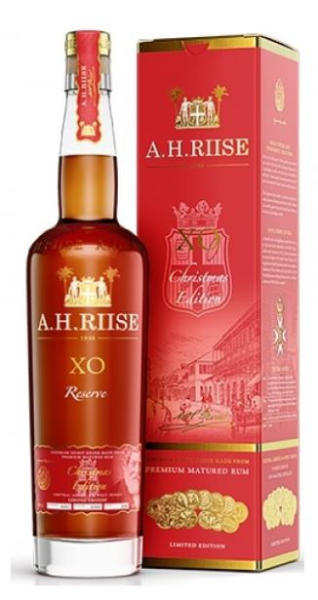 A.H. Riise XO Reserve Christmas Rum 70cl 40° (R) GBX x6