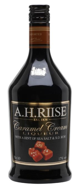 A.H. Riise Rum Salted Caramel Cream Liqueur 70cl 17° (R) x6