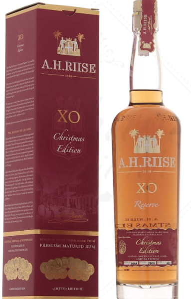 A.H. Riise XO Reserve Christmas Edition 2020 70cl 40° (R) GBX x6
