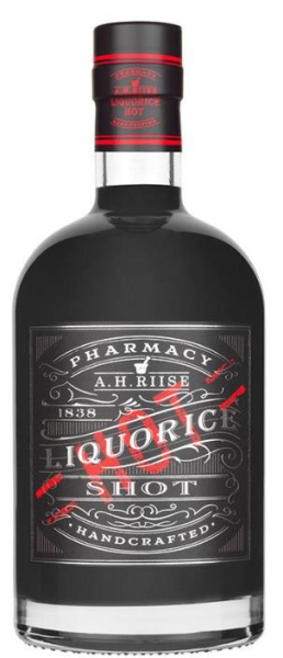 A.H. Riise Pharmacy Liquorice Shot Hot 70cl 18° (NR) x6
